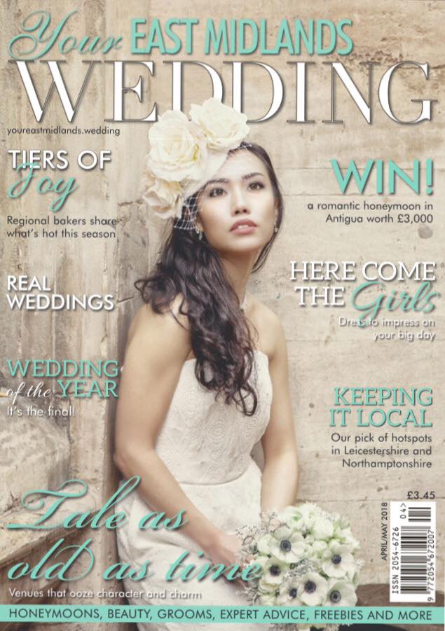 Elen Studio Photography-East Midlands Wedding Magazine front cover