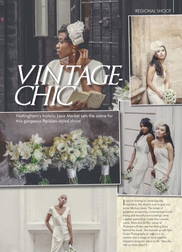Elen Studio Photography-East Midlands Wedding Magazine front cover photo 2